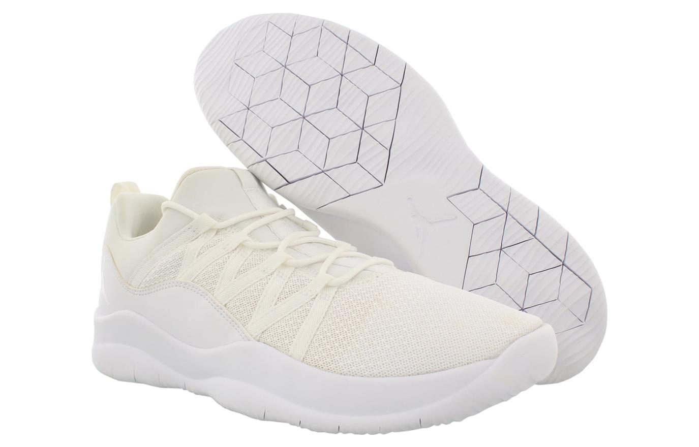 Shop (Grade School) Air Jordan Deca Fly 'Triple White' 844371-100