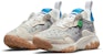 (Gred Sekolah) Air Jordan Delta 2 'Kelabu Asap Biru Terang' CZ0834-004