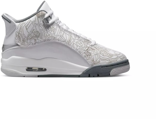 (Kanak-Kanak) Air Jordan Dub Zero 'Putih Kelabu Sejuk' DV1360-107 Order (Kanak-Kanak) Air Jordan Dub Zero 'Putih Kelabu Sejuk' DV1360-107