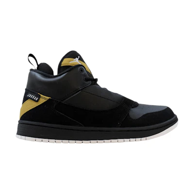 (GS) Jordan Fadeaway 'Black Metallic Gold'