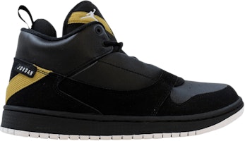 (Grade School) Air Jordan Fadeaway 'Black Metallic Gold' AO1331-017 (Grade School) Air Jordan Fadeaway 'Black Metallic Gold' AO1331-017
