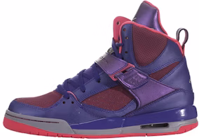 (Grade School) Air Jordan Flight 45 High 'Electric Purple' 524864-509 (Grade School) Air Jordan Flight 45 High 'Electric Purple' 524864-509
