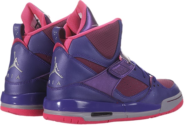(Grade School) Air Jordan Flight 45 High 'Electric Purple' 524864-509 Shop (Grade School) Air Jordan Flight 45 High 'Electric Purple' 524864-509