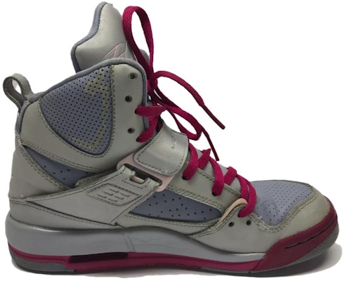 (Grade School) Air Jordan Flight 45 High 'Metallic Platinum Arctic Pink' 524864-009 Order (Grade School) Air Jordan Flight 45 High 'Metallic Platinum Arctic Pink' 524864-009