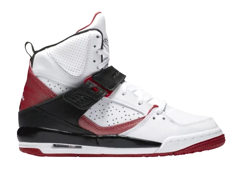 Red and black flight jordans cheap