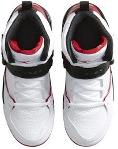 (A Escolares) Air Jordan Flight 45 High 'Blanco Rojo Negro' 524865-130 Lookbook (A Escolares) Air Jordan Flight 45 High 'Blanco Rojo Negro' 524865-130