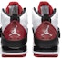 Shop (Kanak-Kanak) Air Jordan Flight 45 High 'Putih Merah Hitam' 524865-130