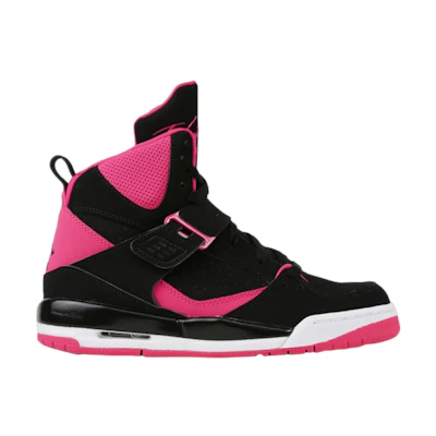 (GS) Jordan Flight 45 High IP 'Black Vivid Pink'