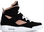 Order (Kanak-Kanak) Air Jordan Flight 45 High IP 'Hitam Emas Ros' 837024-090