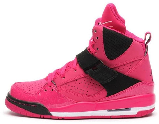 (Grade School) Air Jordan Flight 45 High Premium 'Vivid Pink' 547769-601 Buy (Grade School) Air Jordan Flight 45 High Premium 'Vivid Pink' 547769-601