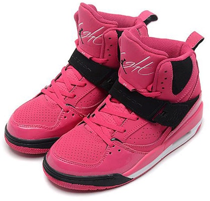 (Grade School) Air Jordan Flight 45 High Premium 'Vivid Pink' 547769-601 Lookbook (Grade School) Air Jordan Flight 45 High Premium 'Vivid Pink' 547769-601