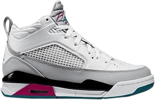 (Grade School) Air Jordan Flight 9.5 BG 'White Tropical Teal' 654975-115 (Grade School) Air Jordan Flight 9.5 BG 'White Tropical Teal' 654975-115