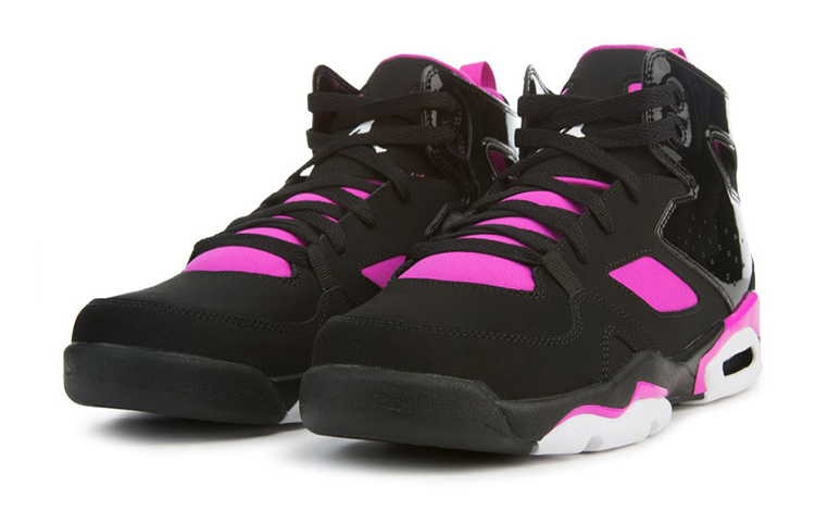 Lookbook Air Jordan Flight Club 91 'Black Fuchsia Blast' (Anak Sekolah) 555333-028
