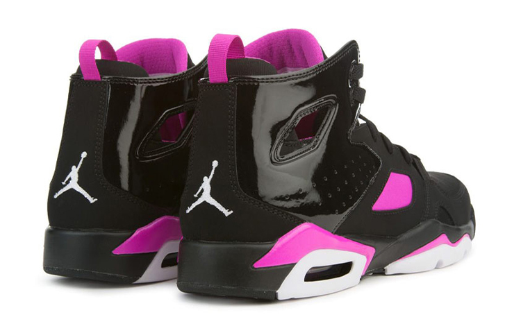 Purchase Air Jordan Flight Club 91 'Black Fuchsia Blast' (Anak Sekolah) 555333-028