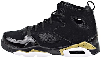 (Grade School) Air Jordan Flight Club 91 BG 'Black Metallic Gold' 555472-031 (Grade School) Air Jordan Flight Club 91 BG 'Black Metallic Gold' 555472-031