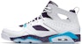 (Akanak-anak) Air Jordan Flight Club '91 BG 'Ungu Grand Biru Lagoon' 555472-105
