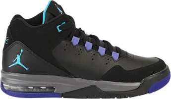 (Grade School) Air Jordan Flight Origin 2 BG 'Black Blue Lagoon' 705160-012 (Grade School) Air Jordan Flight Origin 2 BG 'Black Blue Lagoon' 705160-012