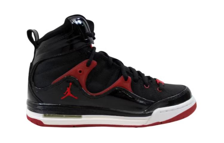 Order (Sekolah Dasar) Air Jordan Flight TR 97 'Hitam Gym Merah' 428827-011