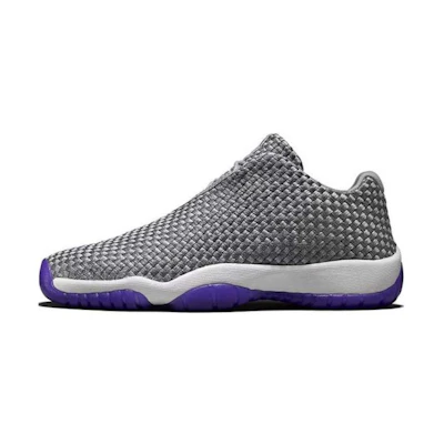 (GS) Jordan Future Low GG 'Wolf Grey Purple'