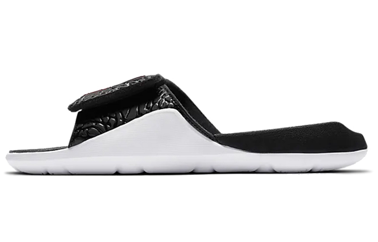 (Grade School) Air Jordan Hydro 7 V2 'Black Gym Red' BQ6291-016