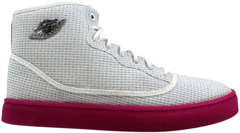 (Grade School) Air Jordan Jasmine GG 'White Medium Fuchsia' 768927-128