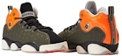 Lookbook (Kanak-Kanak) Air Jordan Jumpman Team 2 BG 'Twilight Marsh Orange'. 820273-300
