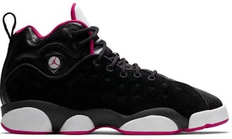 (Kanak-Kanak Sekolah) Air Jordan Jumpman Team 2 GG 'Hitam Rush Pink' 820276-006 Order (Kanak-Kanak Sekolah) Air Jordan Jumpman Team 2 GG 'Hitam Rush Pink' 820276-006