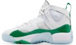 Lookbook (Kanak-Kanak) Air Jordan Jumpman Two Trey 'Putih Lucky Green' DQ8431-130