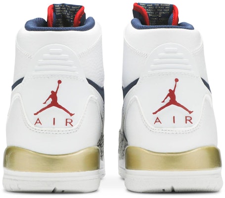 Air Jordan Legacy 312 'Olympic' untuk Anak Sekolah AT4040-101 Details for Air Jordan Legacy 312 'Olympic' untuk Anak Sekolah AT4040-101