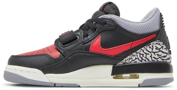Air Jordan Legacy 312 Low Bred Cement Anak-Anak CD9054-006 Lookbook Air Jordan Legacy 312 Low Bred Cement Anak-Anak CD9054-006