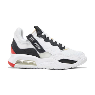 (GS) Jordan MA2 'Light Smoke Grey University Red'