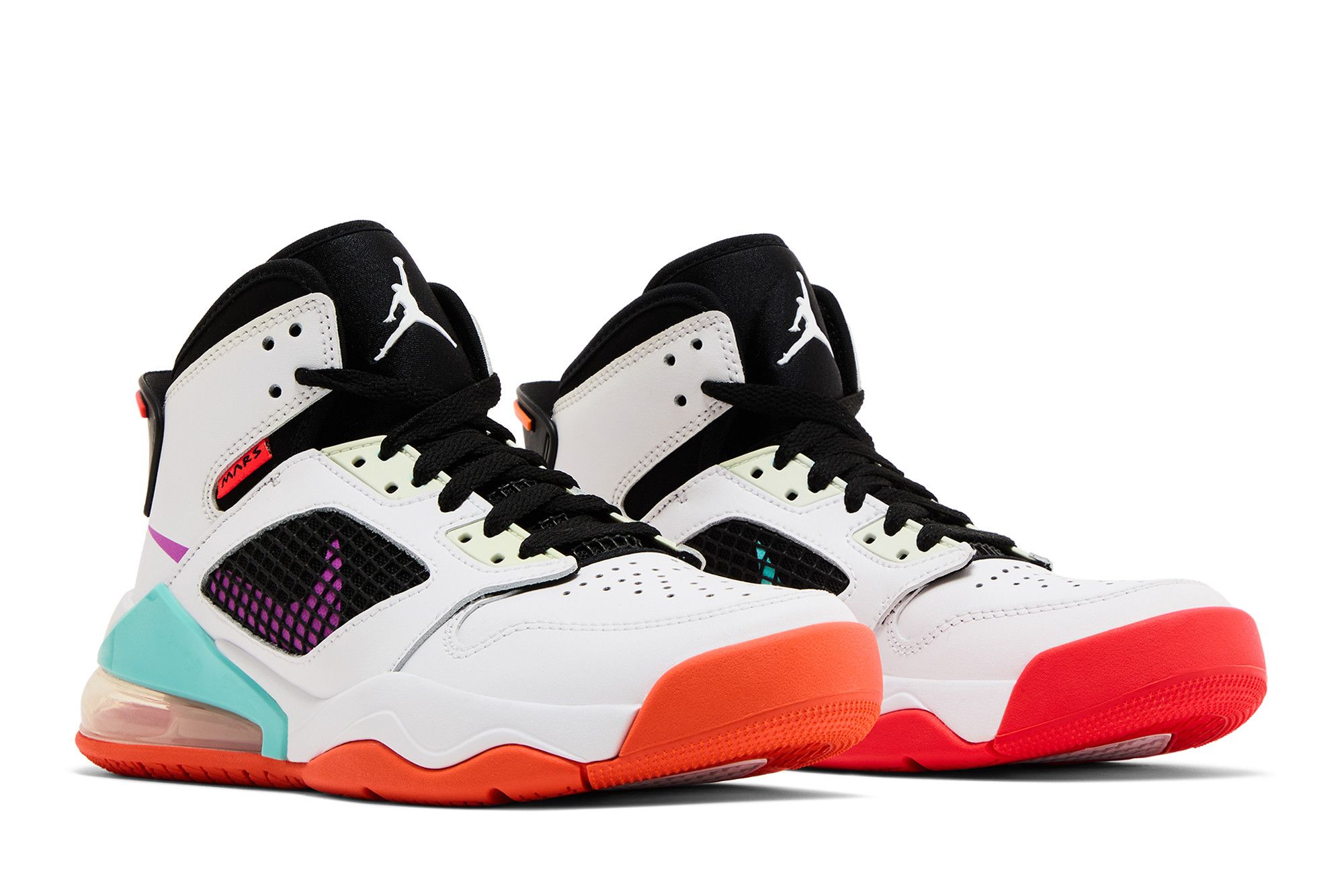 Cheap (Kanak-kanak) Air Jordan Mars 270 'Putih Hyper Violet' BQ6508-102