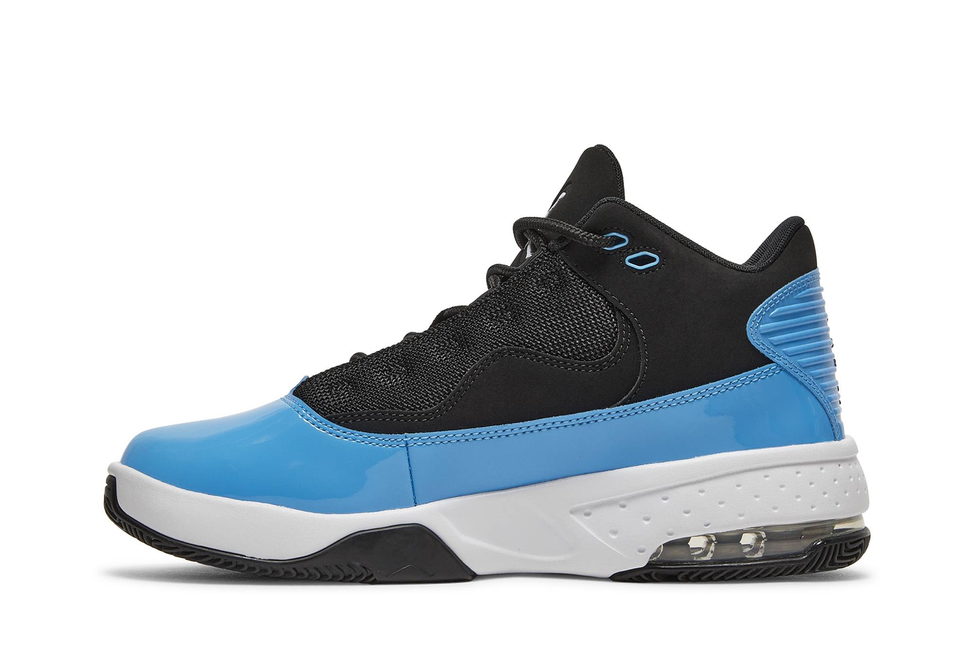 Lookbook GS エア ジョーダン マックス オーラ 2 "黒/ユニバーシティブルー" CN8094-041