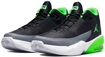 (Aventura Escolar) Air Jordan Max Aura 3 'Negro Verde Impacto' DA8021-003 Lookbook (Aventura Escolar) Air Jordan Max Aura 3 'Negro Verde Impacto' DA8021-003