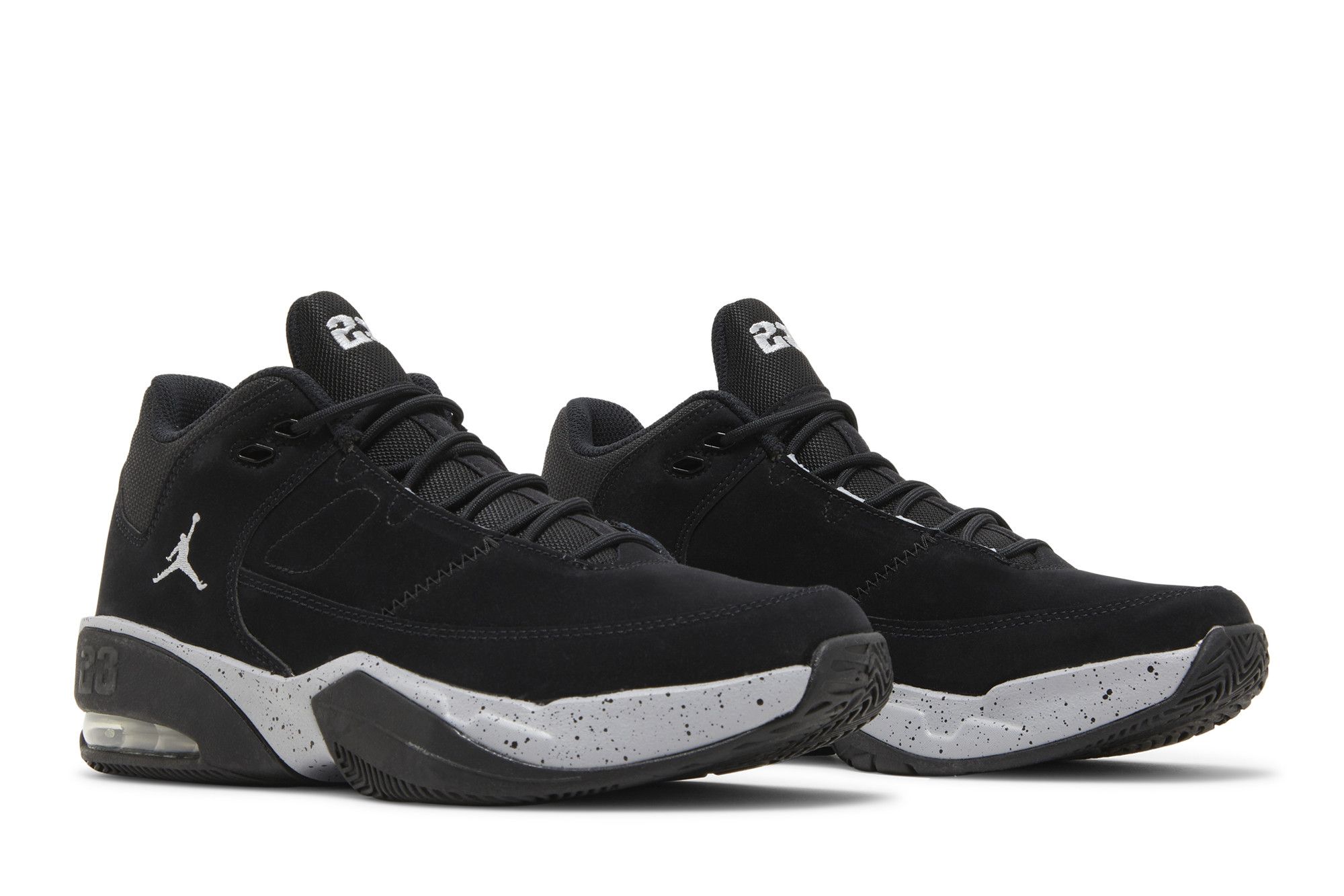 Cheap (Grade School) Air Jordan Max Aura 3 ''Zwart Wolf Grijs'' DA8021-002