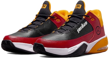 GS エア ジョーダン マックス オーラ 3 SE "ブラック/ジムレッド/ゴールド" DJ6245-607 Lookbook GS エア ジョーダン マックス オーラ 3 SE "ブラック/ジムレッド/ゴールド" DJ6245-607