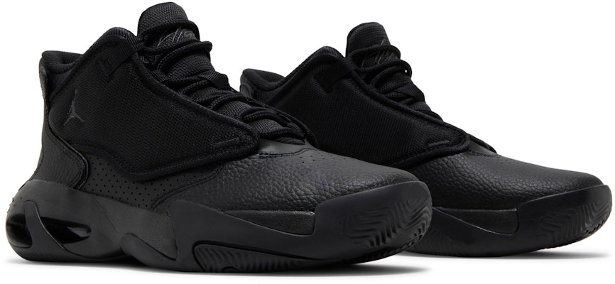 (Grade School) Air Jordan Max Aura 4 'Black Anthracite' DQ8404-001 Cheap (Grade School) Air Jordan Max Aura 4 'Black Anthracite' DQ8404-001