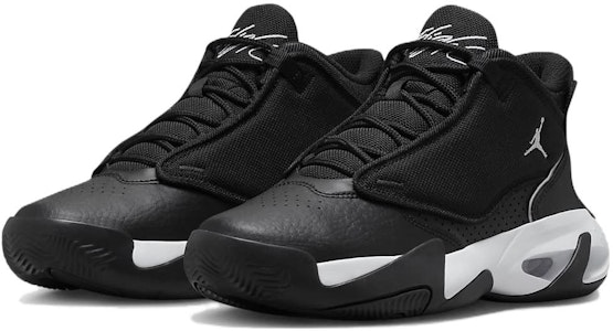 GS エア ジョーダン マックス オーラ 4 "黒メタリックシルバー" DQ8404-002 Lookbook GS エア ジョーダン マックス オーラ 4 "黒メタリックシルバー" DQ8404-002