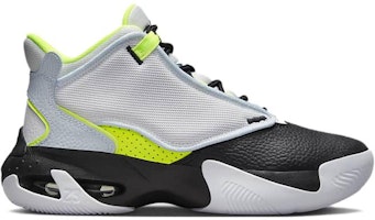 GS エア ジョーダン マックス オーラ 4 "プラチナ/ブラック/ボルト" DV3175-017 Order GS エア ジョーダン マックス オーラ 4 "プラチナ/ブラック/ボルト" DV3175-017