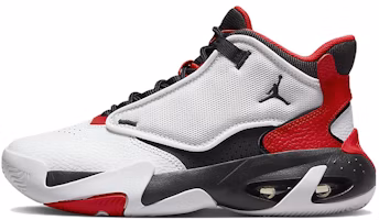 (Grade School) Air Jordan Max Aura 4 'White University Red' DQ8404-106 (Grade School) Air Jordan Max Aura 4 'White University Red' DQ8404-106