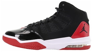 (Grade School) Air Jordan Max Aura 'Black Gym Red' AQ9214-006 (Grade School) Air Jordan Max Aura 'Black Gym Red' AQ9214-006