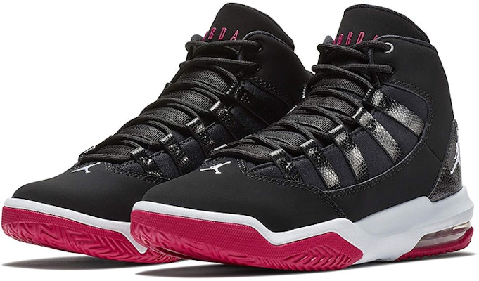 (小學)Air Jordan Max Aura ‘黑色衝擊粉’ AQ9249-006 Lookbook (小學)Air Jordan Max Aura ‘黑色衝擊粉’ AQ9249-006