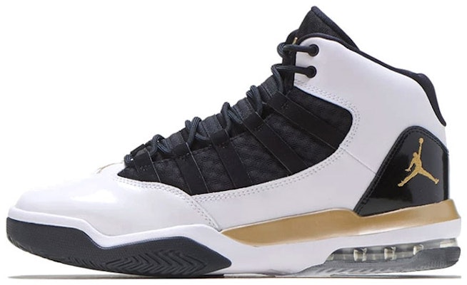 (Grade School) Air Jordan Max Aura 'Golden Knights' Kanak-Kanak Emas Hitam CQ9544-100 Buy (Grade School) Air Jordan Max Aura 'Golden Knights' Kanak-Kanak Emas Hitam CQ9544-100