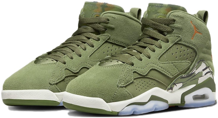 (Grade School) Air Jordan MVP 'Sky J Light Olive' DZ5577-300 Lookbook (Grade School) Air Jordan MVP 'Sky J Light Olive' DZ5577-300