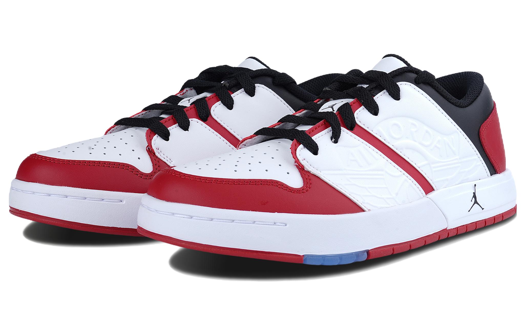 Lookbook Air Jordan Nu Retro 1 Low 'Chicago' (Kanak-Kanak Sekolah) FB4412-611