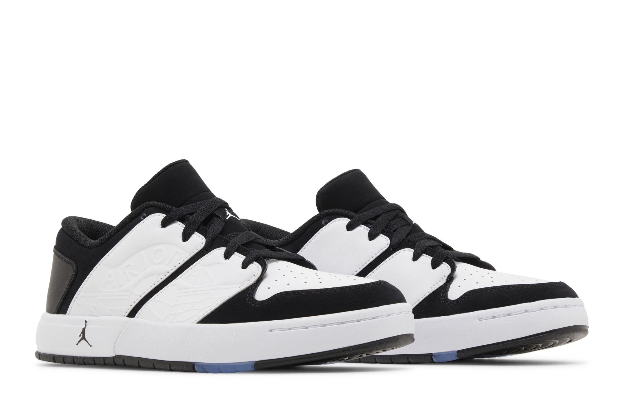 Cheap Air Jordan NU Retro 1 Low ''White Black'' (Grade School) Kinder Schuhe FB4412-100