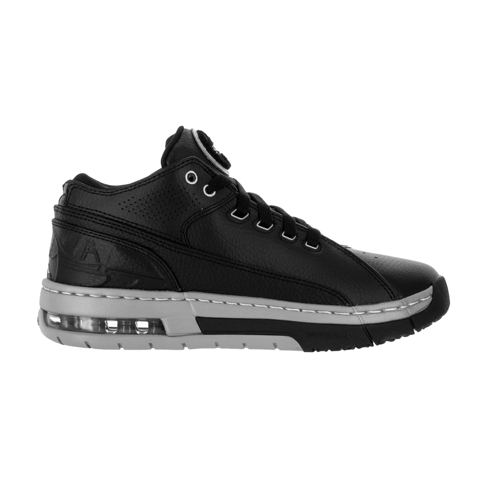 (Grade School) Air Jordan Ol' School Low 'Black Metallic Silver' 845204-011