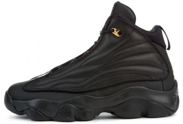 (초등학생) 에어 조던 프로 스트롱 '블랙 메탈릭 골드' 407484-010 Buy (초등학생) 에어 조던 프로 스트롱 '블랙 메탈릭 골드' 407484-010