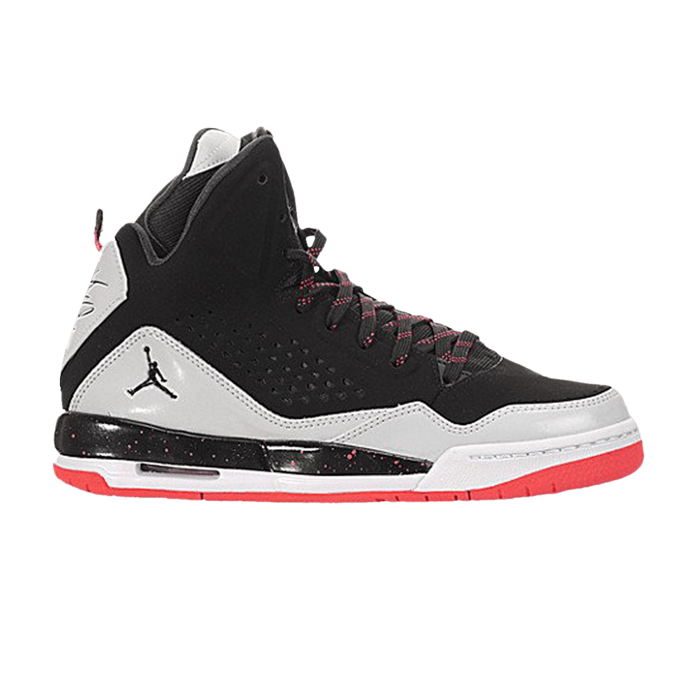 (Grade School) Air Jordan SC-3 'Black Red' 629942-005