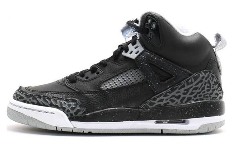 (Grade School) Air Jordan Spiz'ike 'Black' 317321-003
